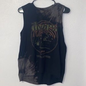 The Doors tie dye graphic tank